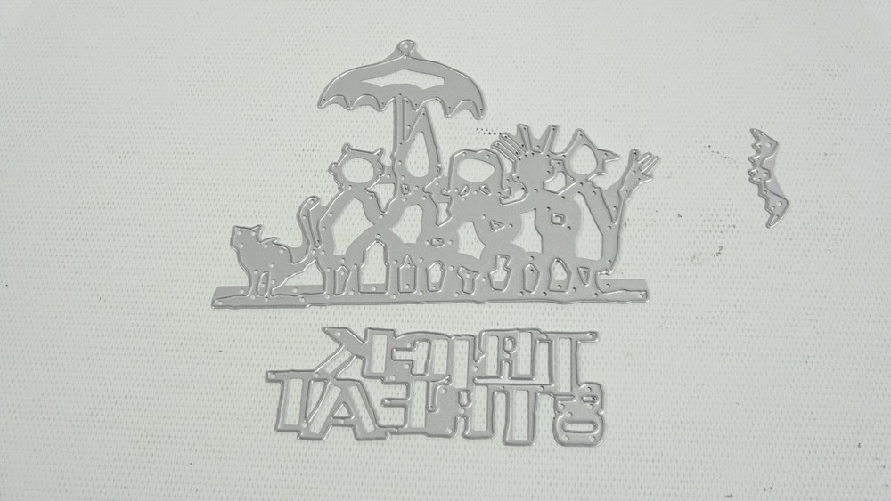 2017 Tim Holtz Sizzix Thinlits Trick or Treat Halloween Dies #662384