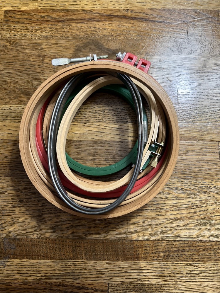 Cross Stitch Hoops