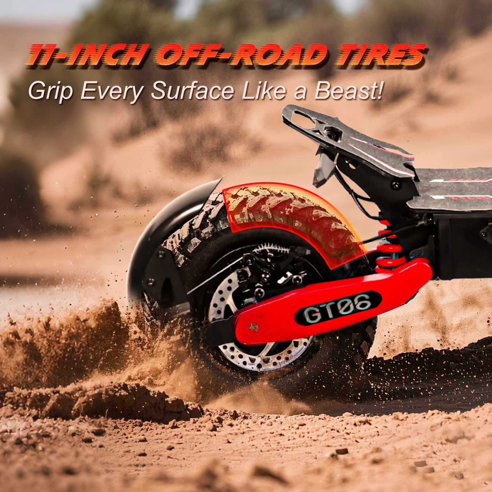 2400W Electric Scooter for Adults 43Miles 40MPH 11''Off-Road Fast E-Scooter