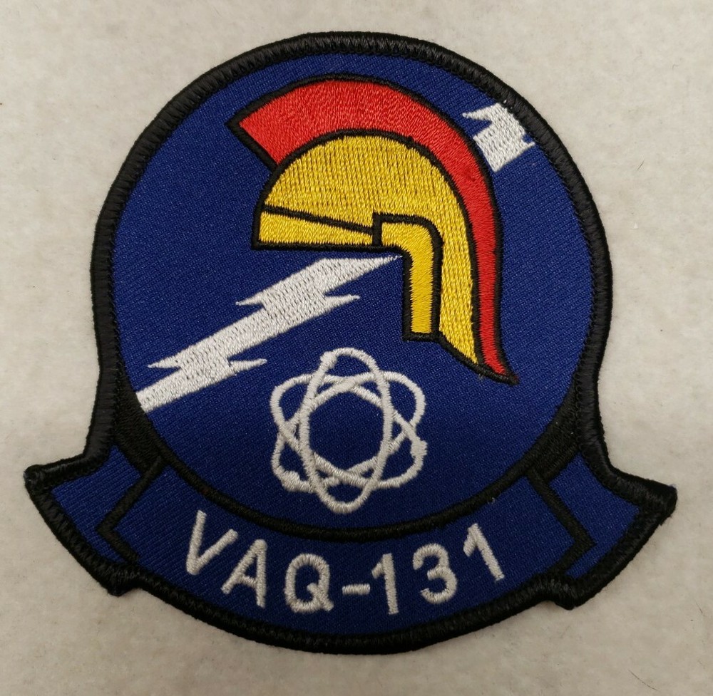 1968- VAQ-131 US Navy Patch Electronic Attack Squadron 131 Lancers