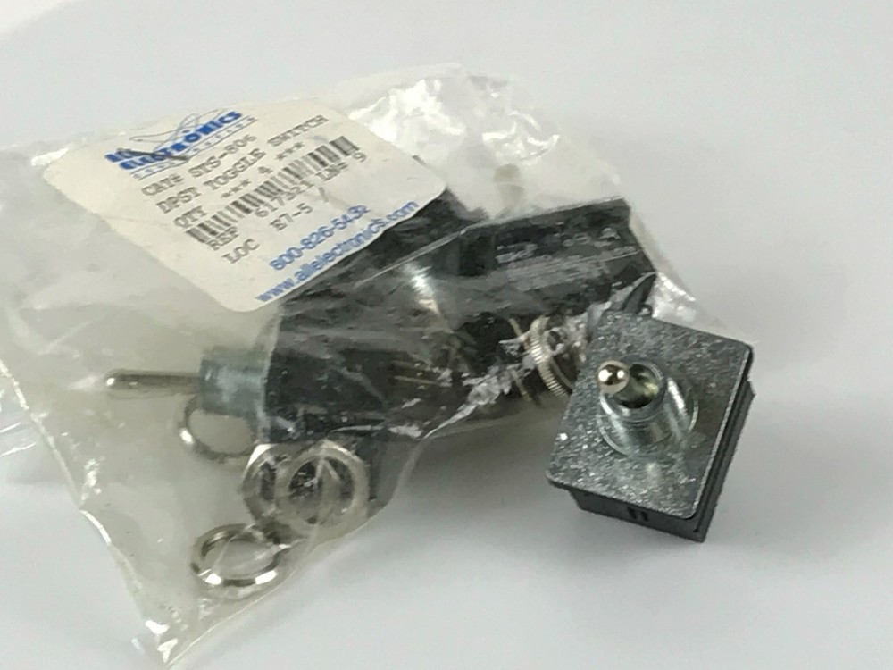 All Electronics #STS-806 DPST Toggle Switches 4-Pack