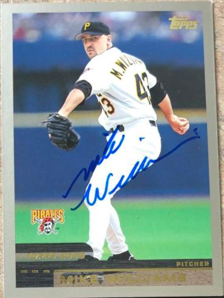 Mike Williams Autographed 2000 Topps #22