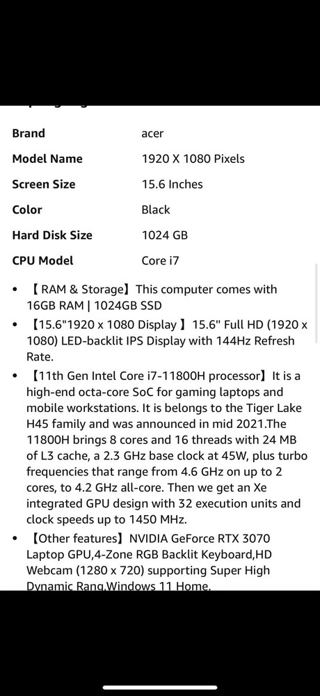 Gaming Laptop