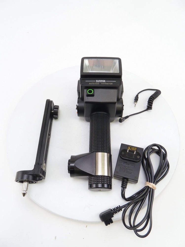 Sunpak 522 Handle Mount Thyristor Flash