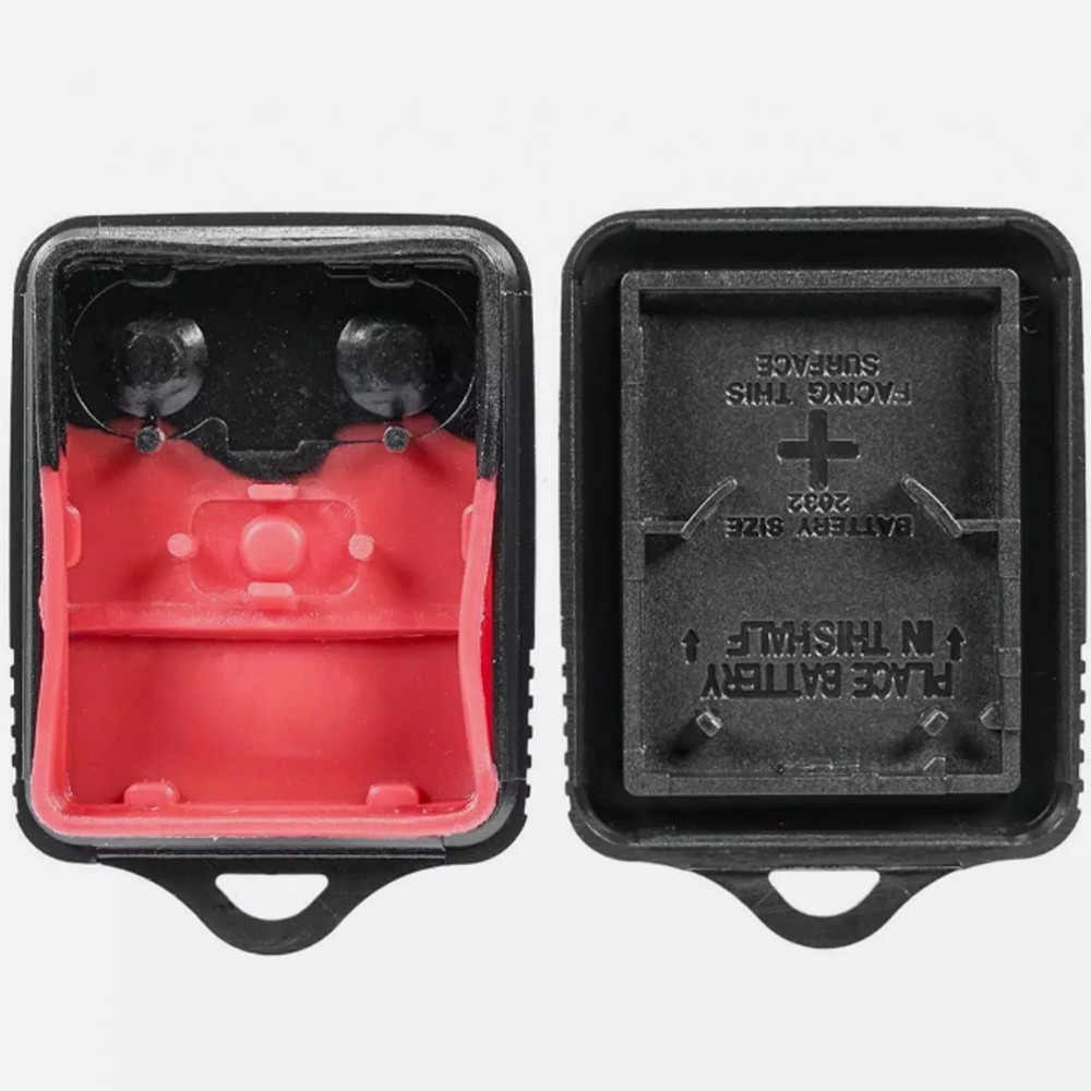 Black 3 Button Keyless Entry Replacement Key Remote Fob Shell Case Fit for Ford