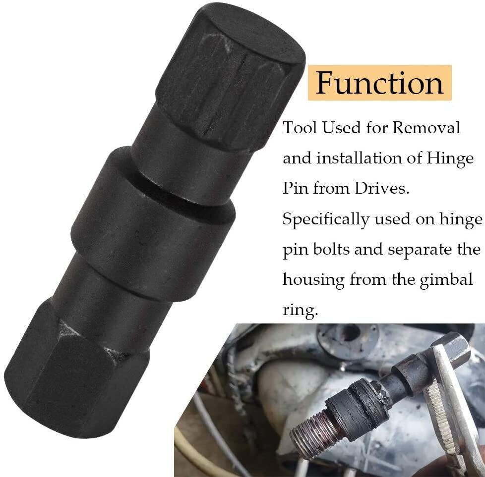 Bellow Retainer Ring Sleeve Installation Tool & Hinge Pin Tool For Mercruiser
