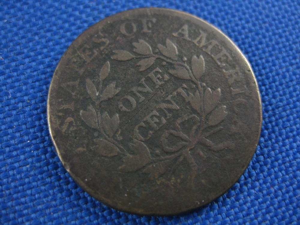 1803 DRAPED BUST COPPER LARGE CENT COIN