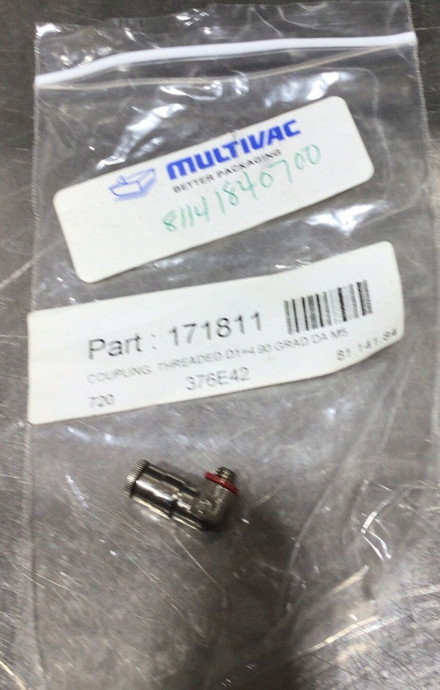 NOS Surplus Multivac 81141840700 Coupling Threaded