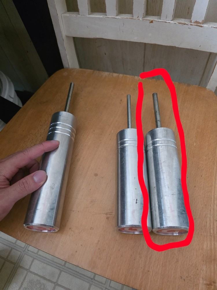 The Original 2" GymPin Cable Stack Extender (10MM POLISHED VARIANT)