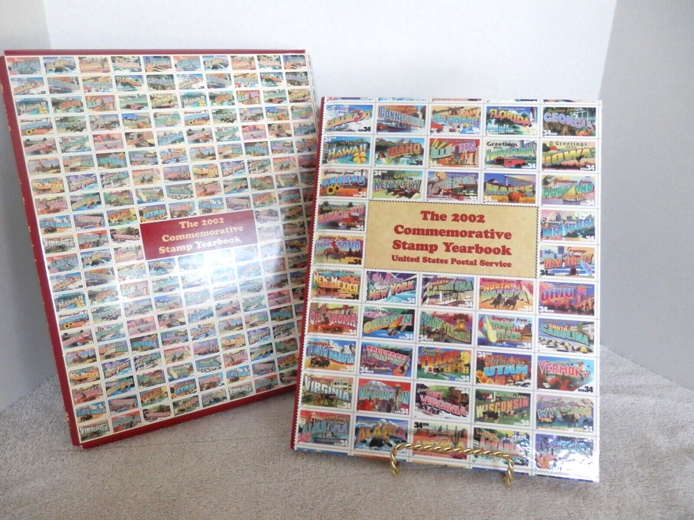 Brand New 2002 USPS Commemorative Stamp Yearbook w/Box (NO STAMPS)