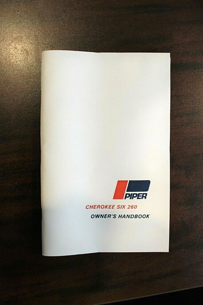 Piper Cherokee Six 260 Owner's Handbook
