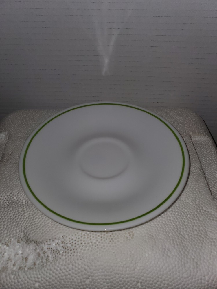 Corelle Meadow Pattern Green Ring Saucer Replacement