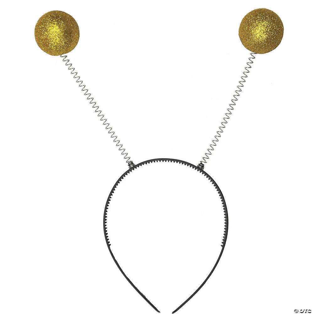 Gold Alien Antenna Headpiece - Morris