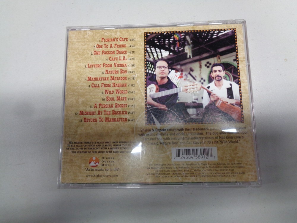 Shahin & Sepehr - World Cafe (CD)