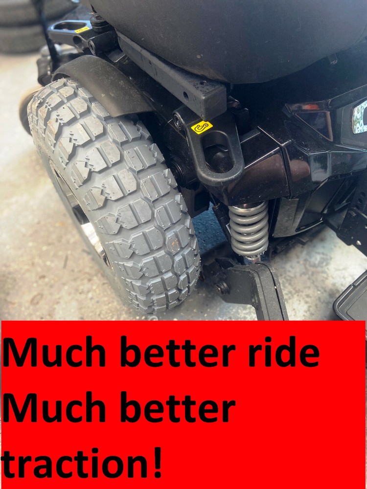 BIG WHEELS QUANTUM /QUICKIE - FITS MOST MODELS - ONE PAIR COMPLETE
