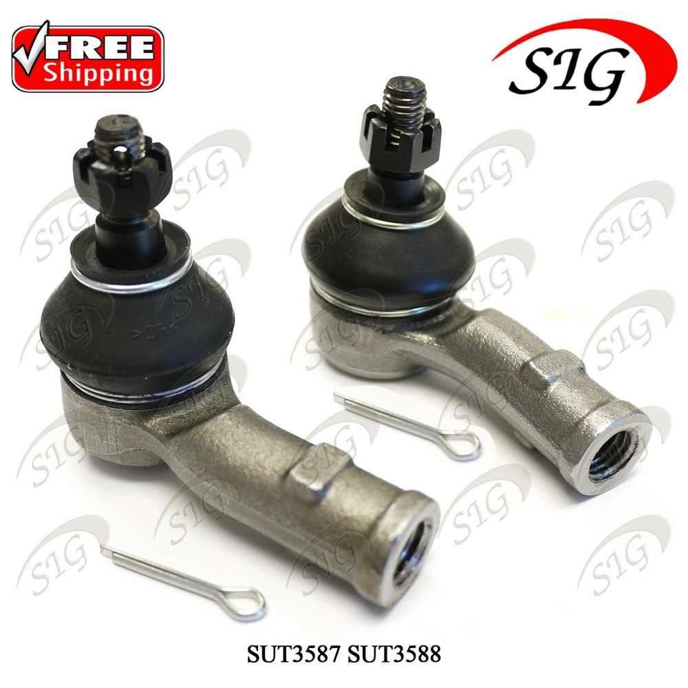 Left & Right Outer Tie Rod Ends for Ford Focus 2000-2006 2Pc