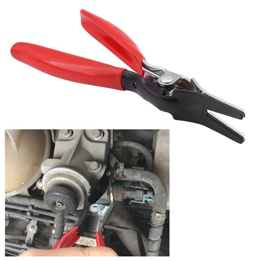 Separator Pliers Pipe Tool Angled Auto Fuel Water Vacuum Line Hose Remover
