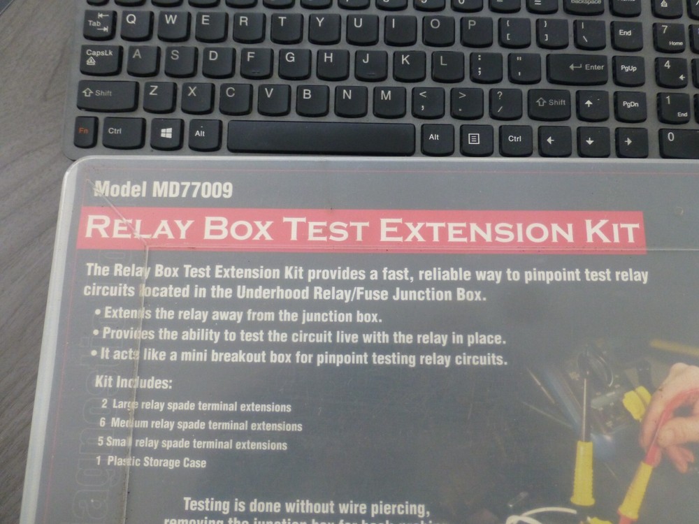 -MINT- Matco Tools Relay Box Test Extension Kit MD77009