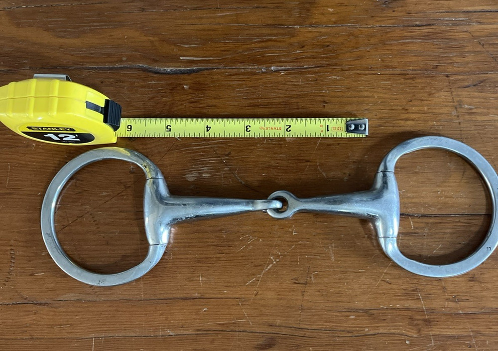 Horse Bit 5" Eggbutt medium weight
