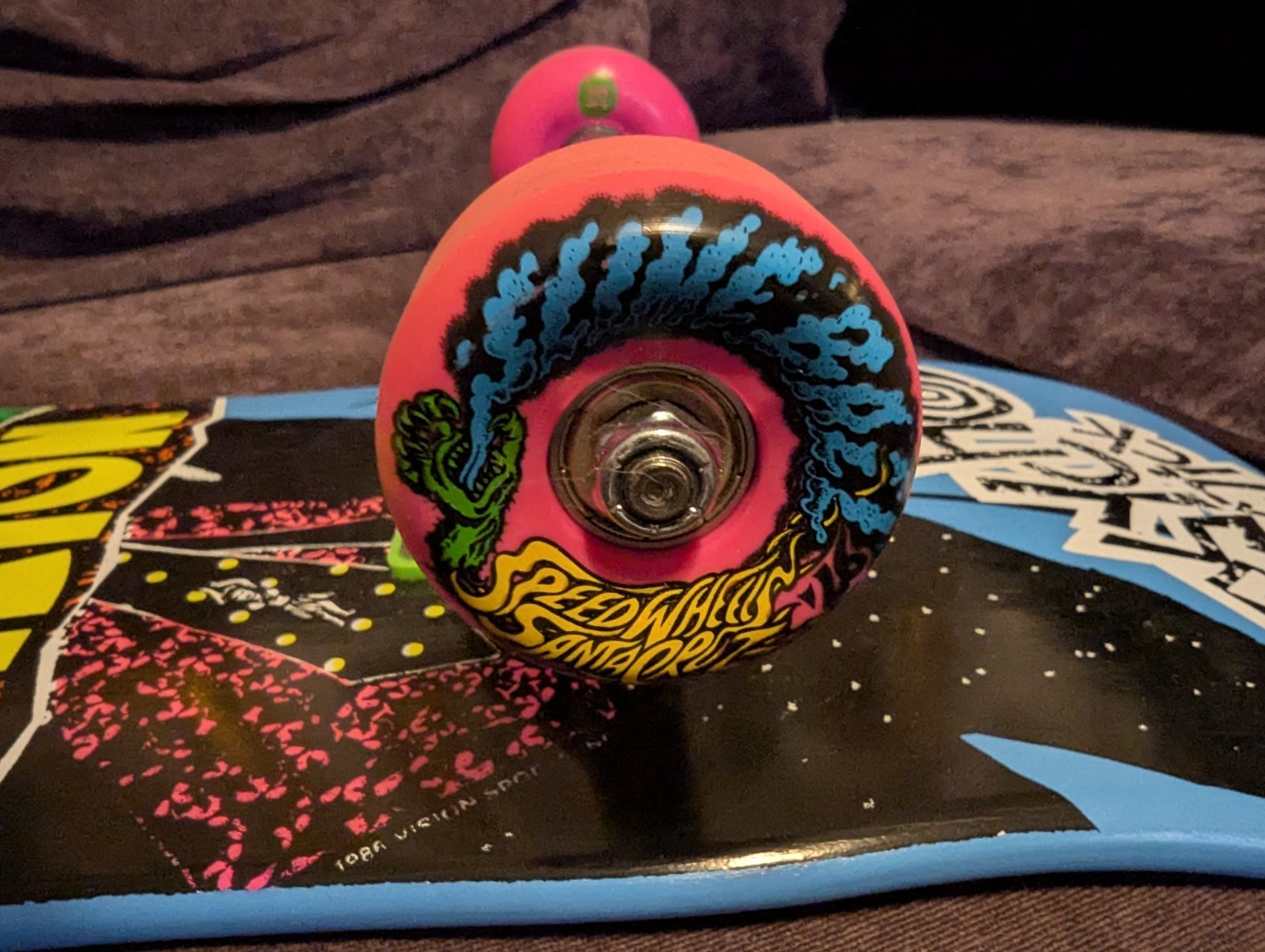 Vision Skateboard Psycho Stick OG Reissue Independent Slime Balls