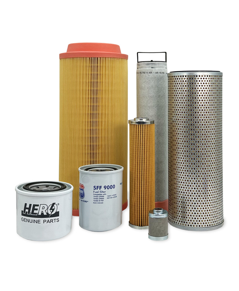 HERO® Maintenance Filter Kit For Takeuchi TL250 Track Loader