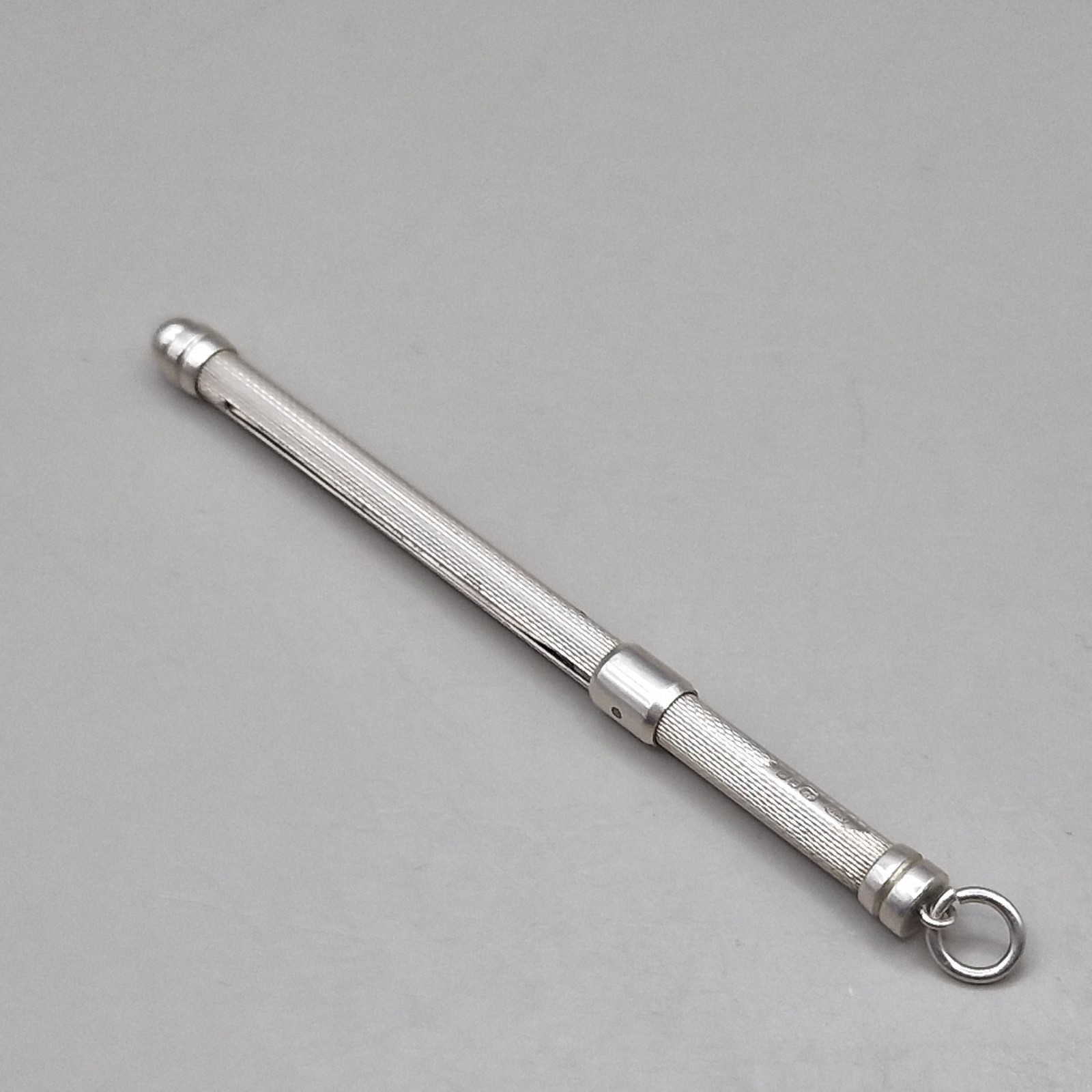 Sterling Silver Cocktail Swizzle Stick by Ramsden & Roed Ltd, London 1983