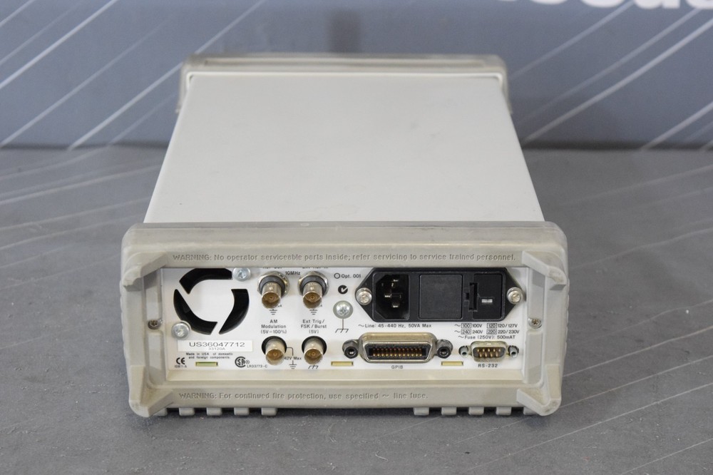 Agilent 33120A Function/Arbitrary Waveform Generator 15MHz