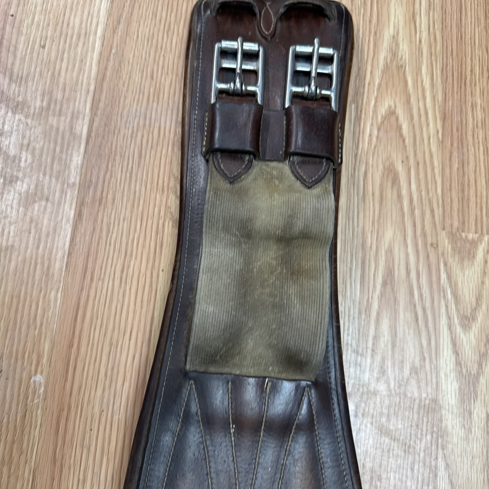 Devoucoux Brown Leather Girth - 70 cm 28"