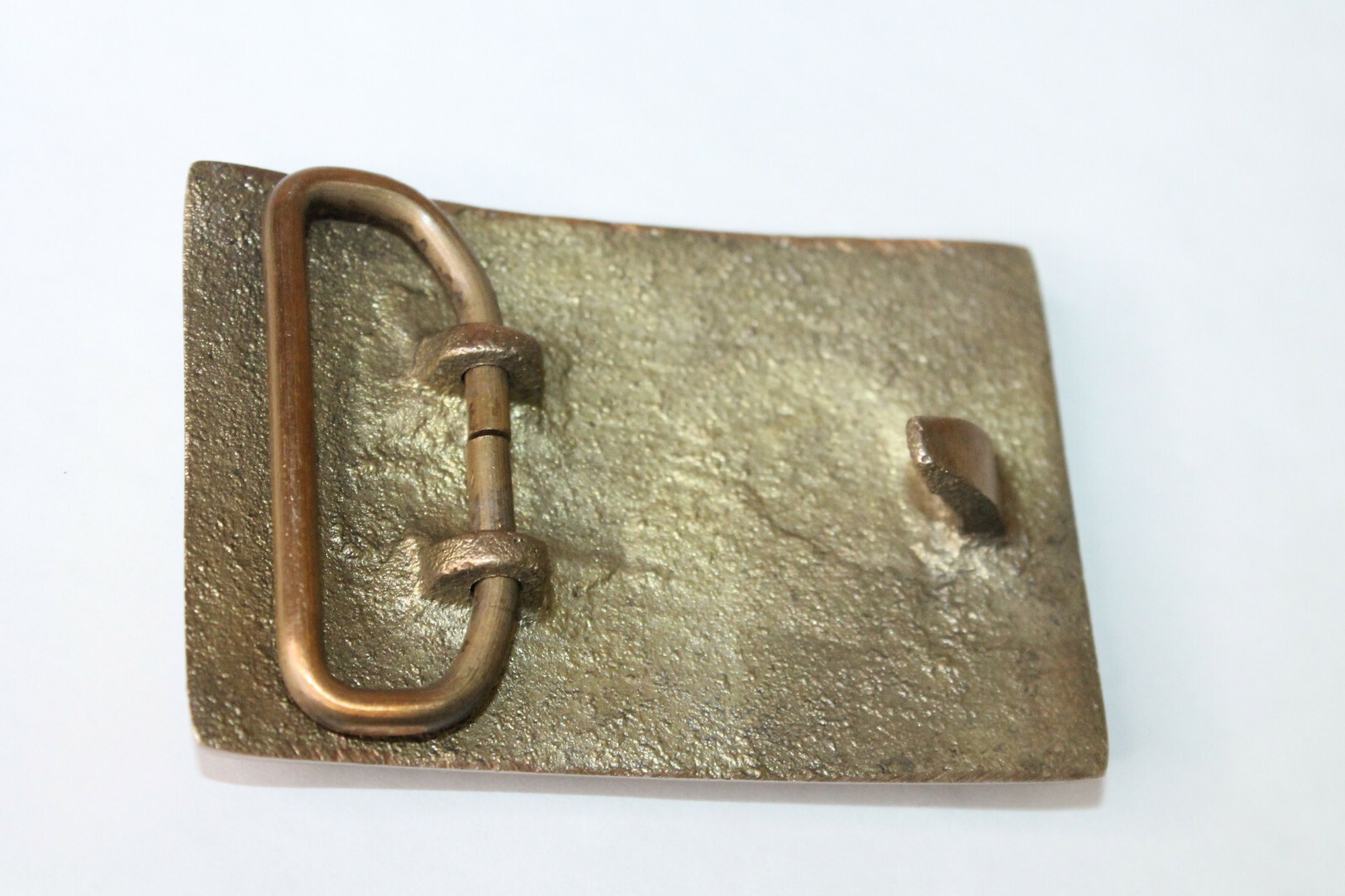 Antique Style Military Civil War Confederate CSA Belt Buckle SOLID Brass WREATH