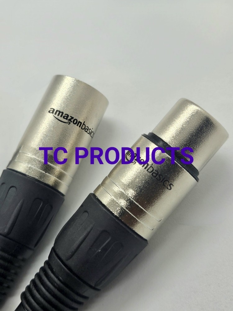 Amazon Basic XLR Microphone Cable Male to Female 10 Ft New