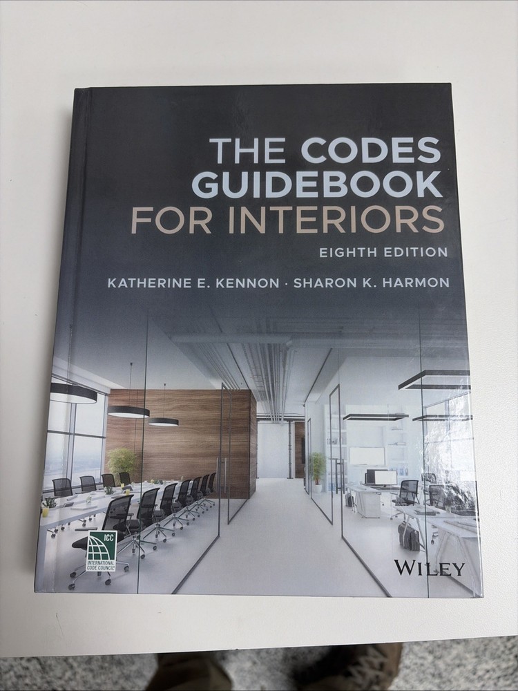 Codes Guidebook for Interiors by Katherine E. Kennon 8e Hardback