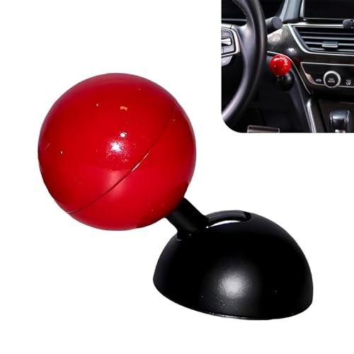 Push Start Button Cover, Cool Joystick Pull Down Engine Start Stop Cover, Self