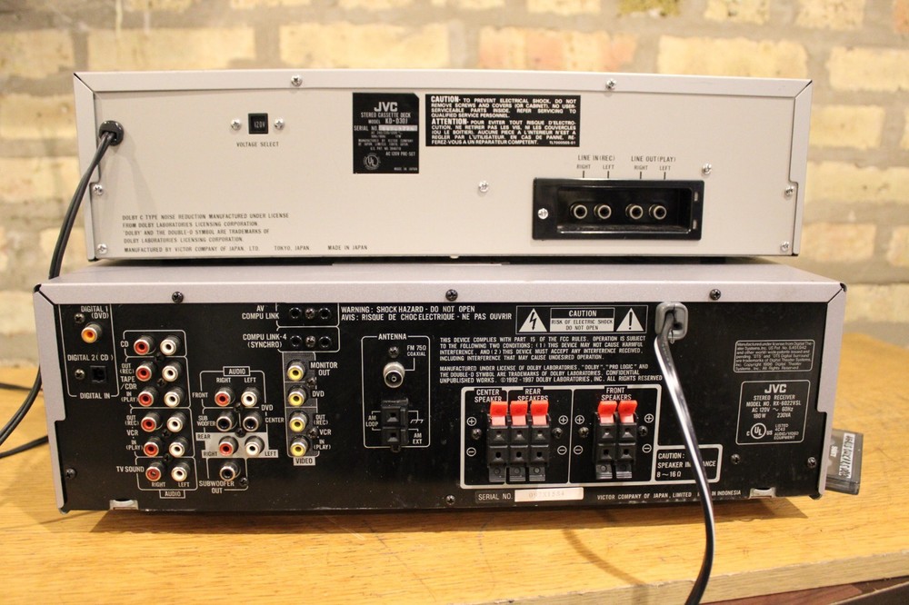 jvc true HI-FI stereo components ▪︎SERVICED▪︎ Fully Functional