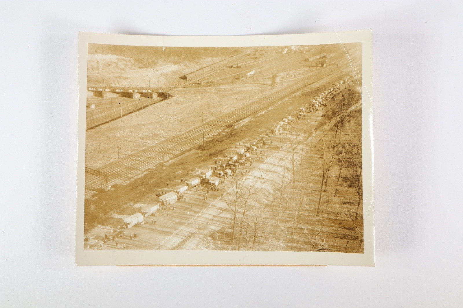 1930's Great Depression Hunger March Press Photo