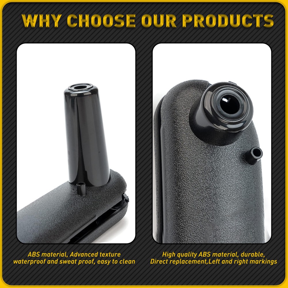 1 Pair Left And Right Door Inner Open Pull Handle For Mitsubshi Eclipse 2006-12