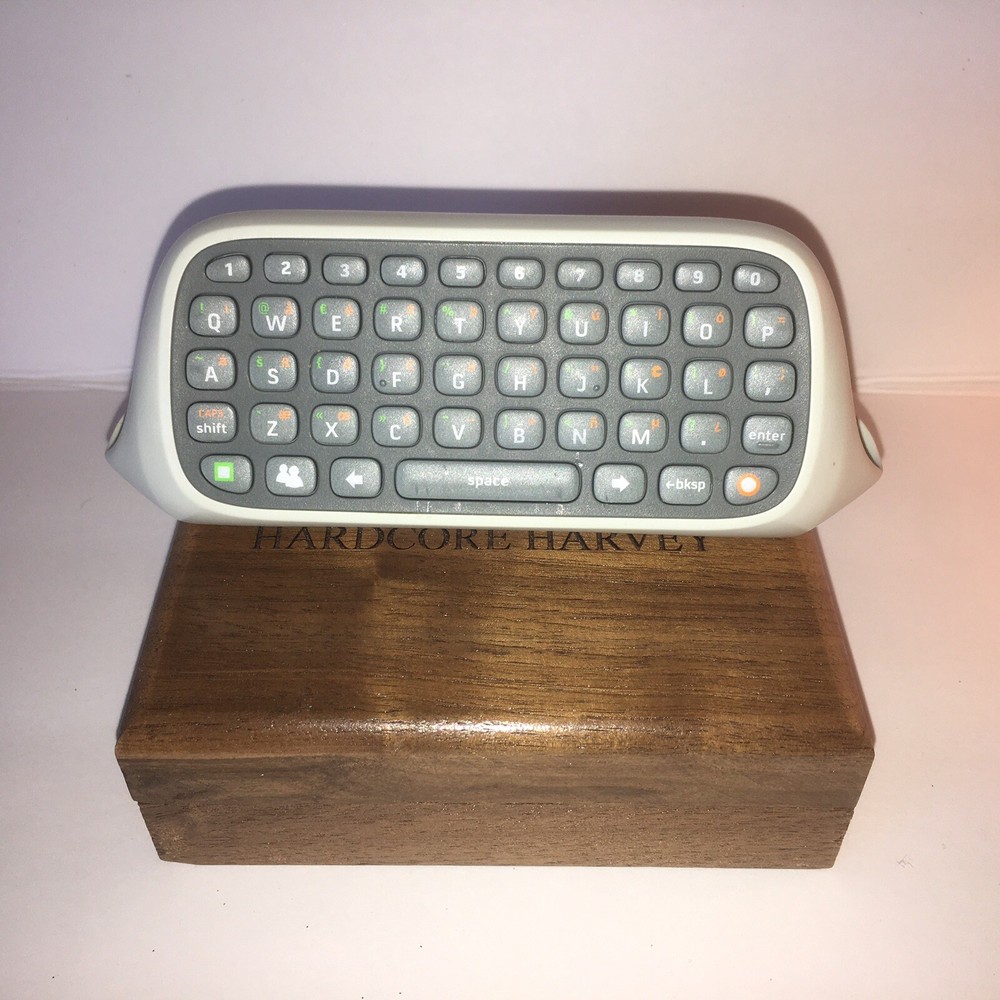 Microsoft Xbox 360 Chatpad (White) Keyboard - Key Pad For Wireless Controller