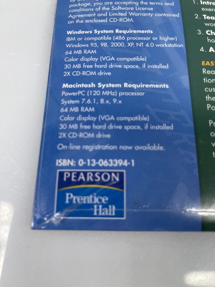 Prentice Hall Presentation Pro Algebra I Teacher CD-ROM PowerPoint