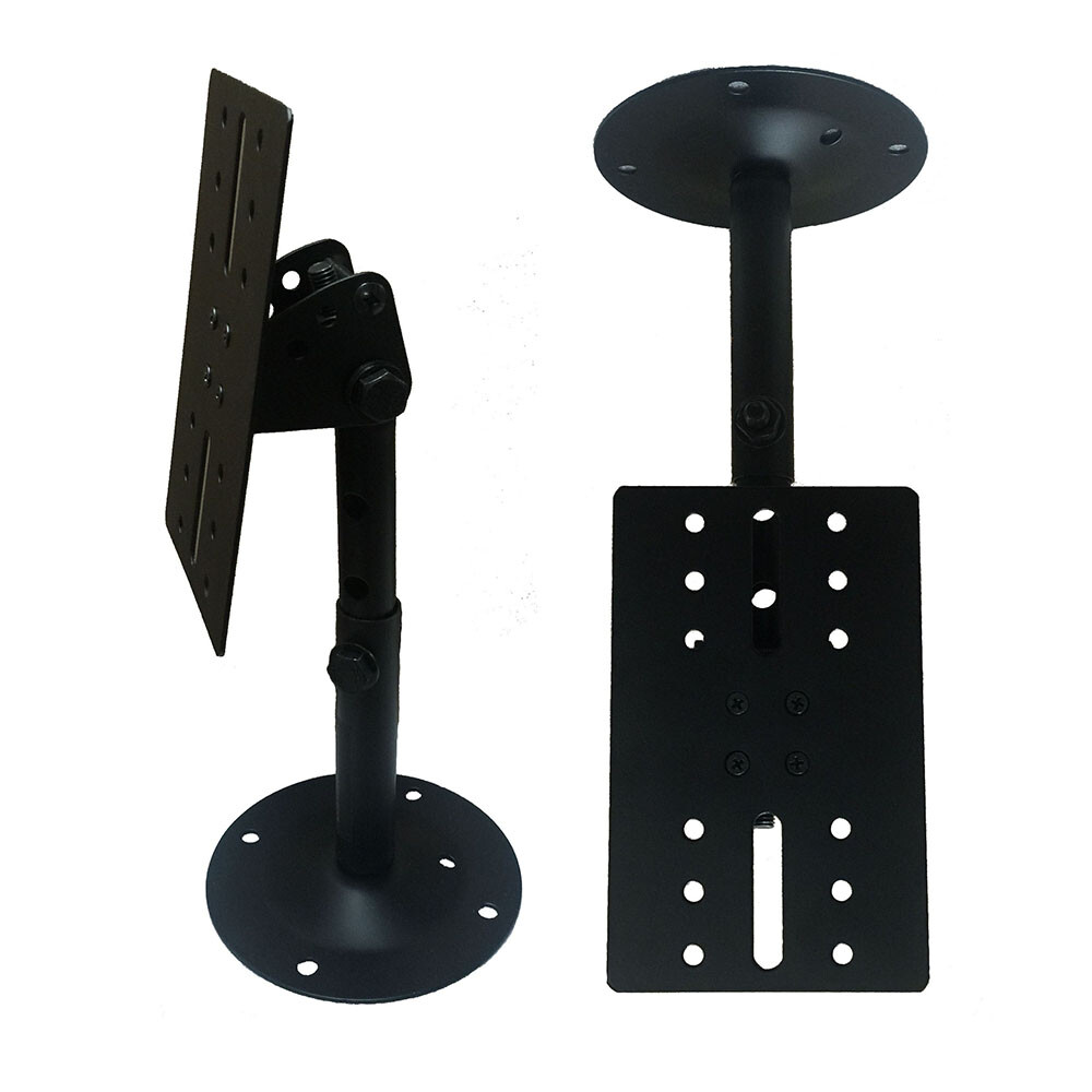 2Pcs Universal Universal Ceiling Mount Brackets Safe Distance Speaker Adjustment