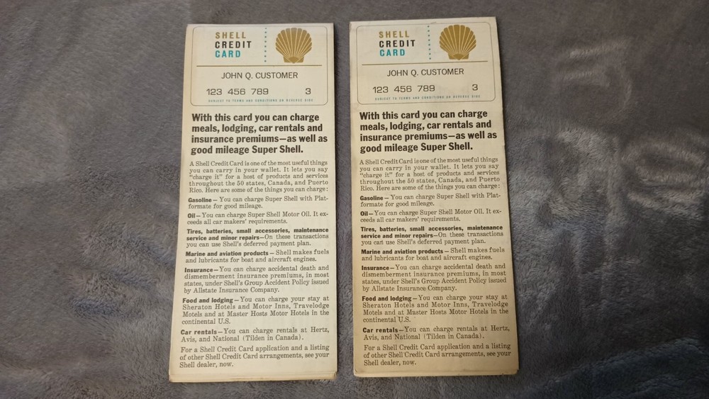 Shell Gasoline 1969 Road Maps