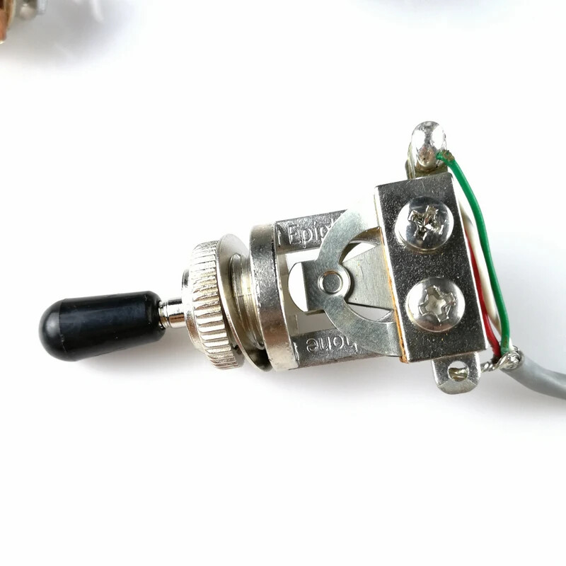 Epi solderless LP SG guitar pickup wire harness push pull switch potentiometer