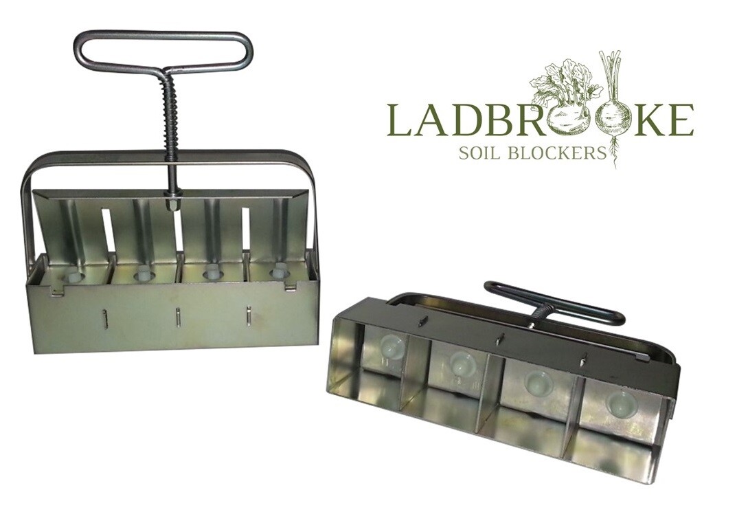 Ladbrooke Genuine Soil Block Maker - Mini 4 Hand Held. Authorized Reseller