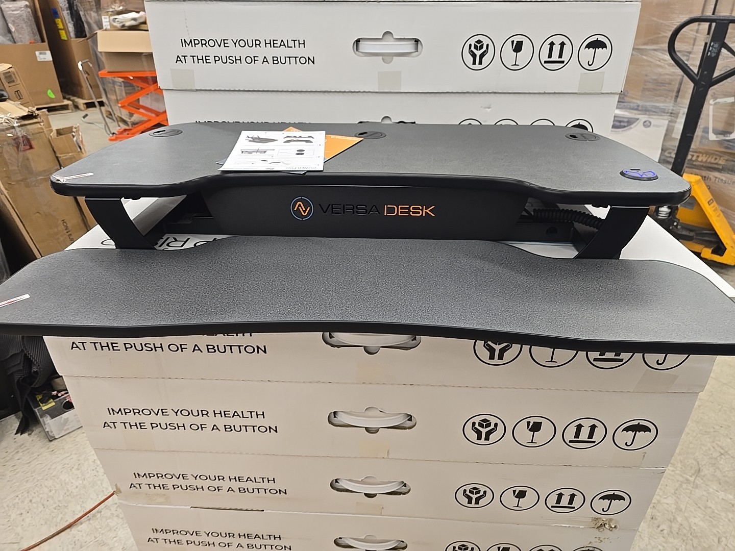 VERSADESK® PowerPro™ 36” x 24” Standing Desk Converter