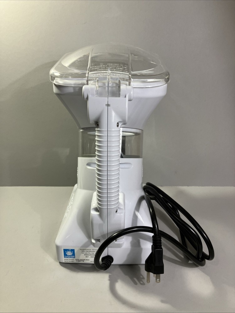 Little Snowie Max Snow Cone Machine Premium Shaved Ice Maker