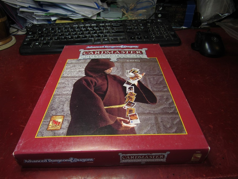 TSR AD&D: Cardmaster Adventure Design Deck box set