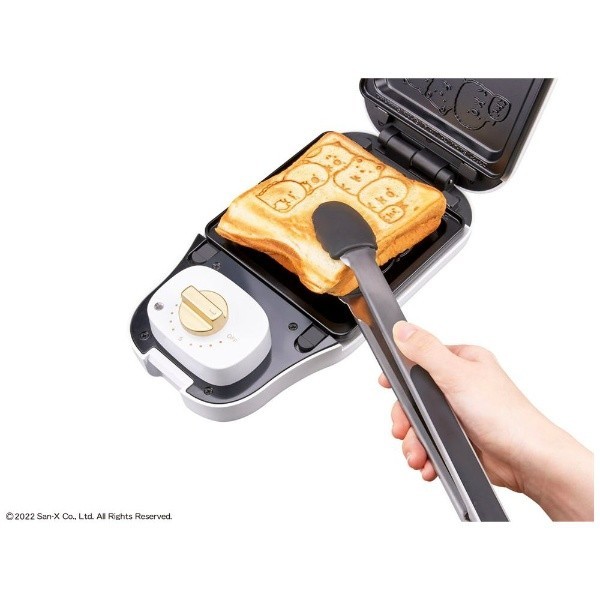 CCP Sumikko Gurashi Hot Sandwich Maker Electric Toaster 100V KM-CM75-SG JPN New