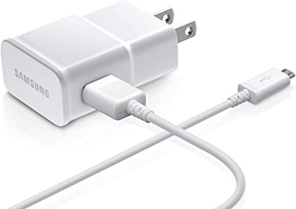 Samsung OEM 2-Amp Adapter with 5-Feet Micro USB Data Sync Charging Cables