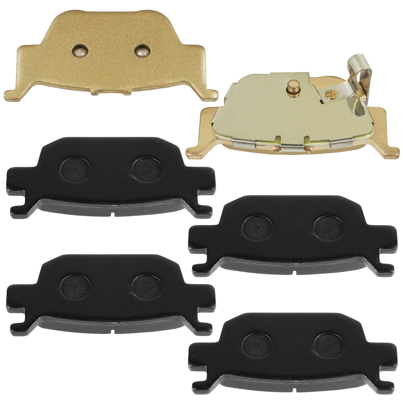 Caltric Rear & Front Left Right Brake Pads for Honda Rincon 680 TRX680 2006-2023