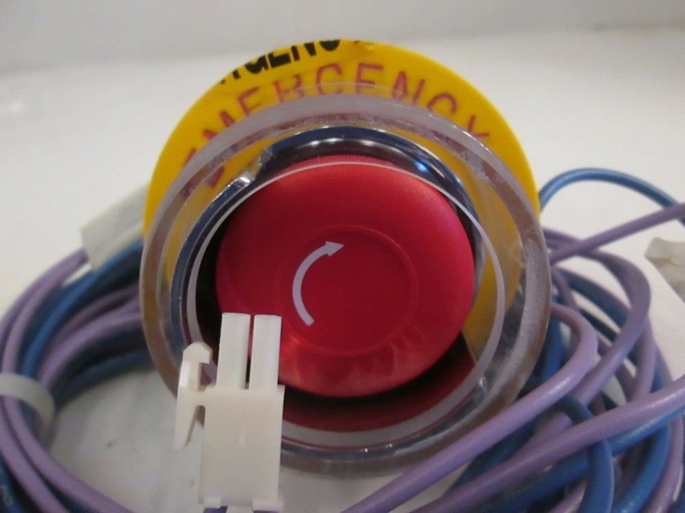 Emergency Off Button with Cutler Hammer E22B1, Used