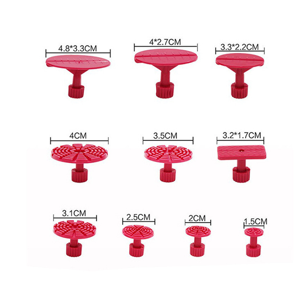 10pcs Glue Puller Tabs Paintless Body Repair Tool Kit