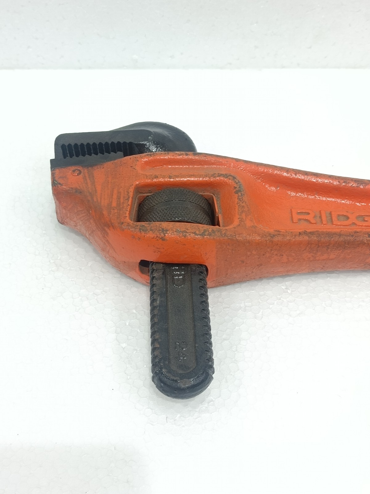 RIDGID 24 IN HEAVY DUTY OFF SET PIPE WRENCH MODEL 89445 CAST IRON USA MADE 24"